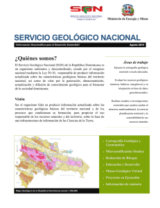 servicio geológico nacional