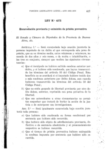 LEY N.° 4372 - Honorable Cámara de diputados de la Provincia de