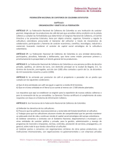1.1.7 Marco Normativo - Federación Nacional de cafeteros