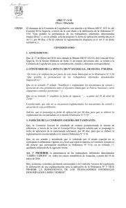DICTAMEN Nº - Municipalidad de Asunción