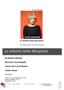 La señorita Doña Margarita