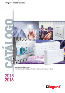 Catálogo Legrand 2015-2016