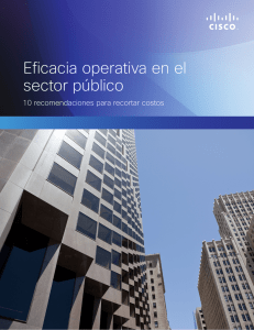 Eficacia operativa en el sector público
