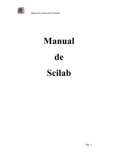 Manual de Scilab