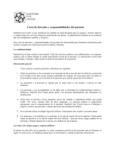 HCG Pt Bill of Rights and Repsonsibilities Spanish