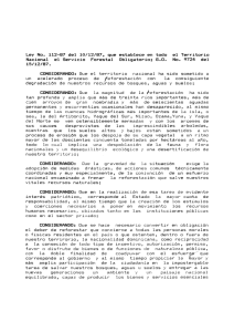 Ley No. 112-87 del 10/12/87, que establece en todo el Territorio