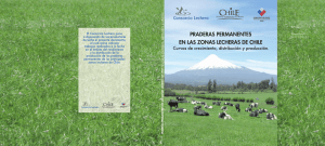 Praderas permanentes en las zonas lecheras de Chile