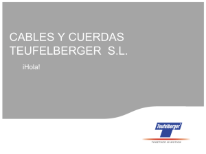 cables y cuerdas teufelberger sl