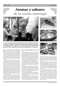 Aromas y sabores de la cocina marroquí
