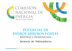 DOCUMENTO Potencial de Hidrocarburos en Republica Dominicana