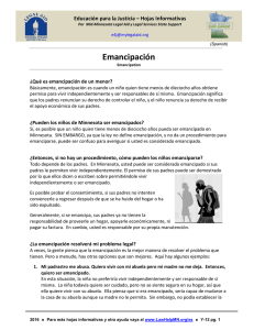 Emancipación - LawHelpMN.org