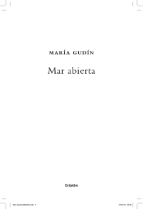 Mar abierta - María Gudín