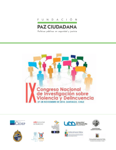 IX Congreso nacional de investigación sobre violencia y delincuencia