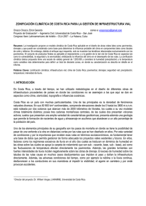 zonificación climática de costa rica para la gestión de infraestructura