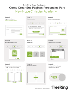 Como Crear Sus Páginas Personales Para New Hope Christian