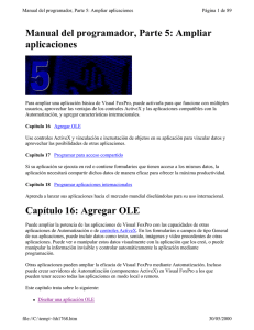 Manual de Visual Foxpro - Instituto Tecnólogico de La Laguna