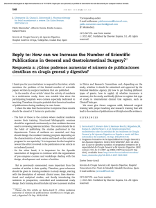 Reply to: How can we Increase the Number of Scientific Publications