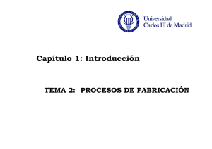 Tema 2 Procesos fabricación