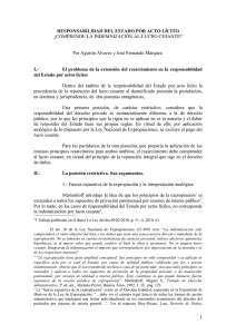 Responsabilidad del Estado por acto lícito