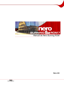 Manual de Nero Burning ROM