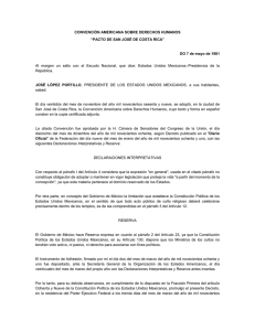 Convención Americana sobre Derechos Humanos