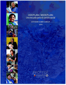 Odeplan Mideplan - Ministerio de Desarrollo Social