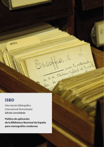 publicación en pdf - Biblioteca Nacional de España