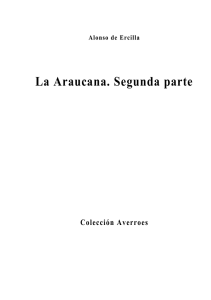 La Araucana. Segunda parte