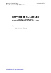 GESTIÓN DE ALMACENES