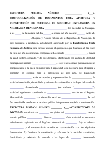 escritura pública número (___).- protocolización de documentos