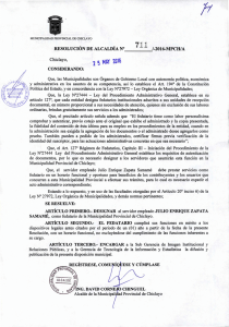 1 25 MAY ?IA - Municipalidad Provincial de Chiclayo