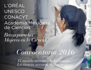 Convocatoria 2016 - Academia Mexicana de Ciencias