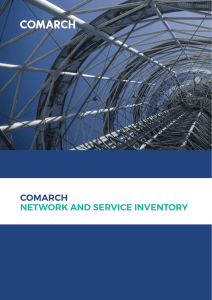 Leaflet: Comarch Network and Service Inventory