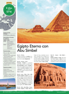 Egipto Eterno con Abu Simbel