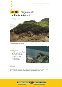 LIG 119 Plegamiento de Punta Aitzandi