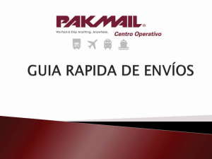 Diapositiva 1 - PAKMAIL | Centro Logístico PAKMAIL