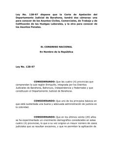 Ley No. 128-97 - Observatorio Judicial Dominicano