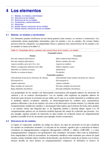 Tema 4. Los elementos - Universidad de Alcalá