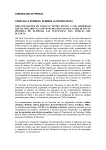 COMUNICADO DE PRENSA CUMPLAN LA PROMESA: ELIMINEN