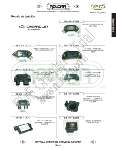 Modulo de Ignición Encendido