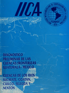 diagnostico, preliminar de las cuencas fronterizas guatemala