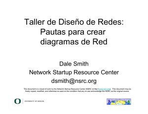 Taller de Diseño de Redes: Pautas para crear diagramas de Red