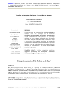 Tertulias pedagógicas dialógicas - Revista Interuniversitaria de