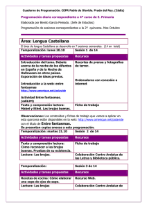 Área: Lengua Castellana - CEPr Pablo de Olavide.