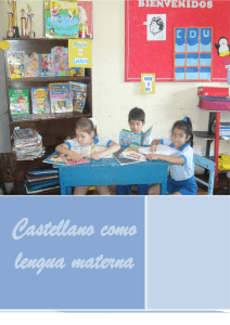 Lengua Materna Castellano - Ministerio de Educación y Cultura
