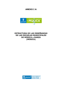 Estructura de las enseñanzas de música PDF, 579 Kbytes