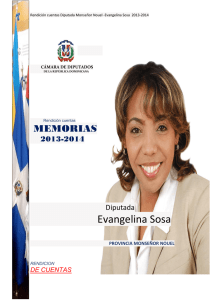 Evangelina Sosa - Cámara de Diputados