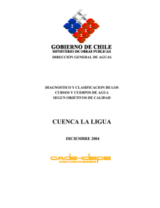 Informe Cuenca La Ligua - Sistema Nacional de Información