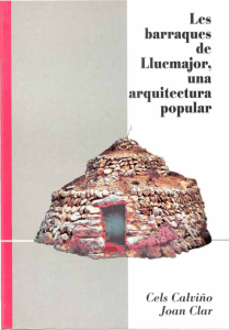 Les barraques de Llucmajor, una arquitectura