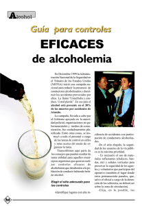 Guía para controles eficaces de alcoholemia